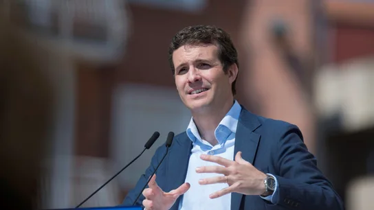 El presidente del Partido Popular y candidato a la Presidencia del Gobierno Pablo Casado El presidente del Partido Popular y candidato a la Presidencia del Gobierno Pablo Casado