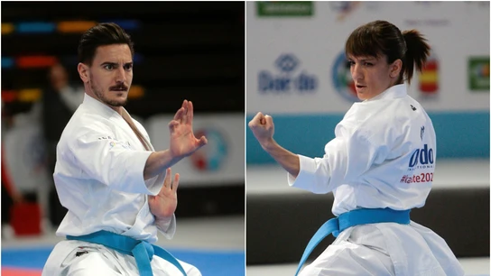 Damián Quintero y Sandra Sánchez, campeones de Europa Damián Quintero y Sandra Sánchez, campeones de Europa