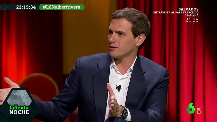 Albert Rivera anuncia en laSexta Noche que equipararía las parejas de hecho con los matrimonios si llega al Gobierno