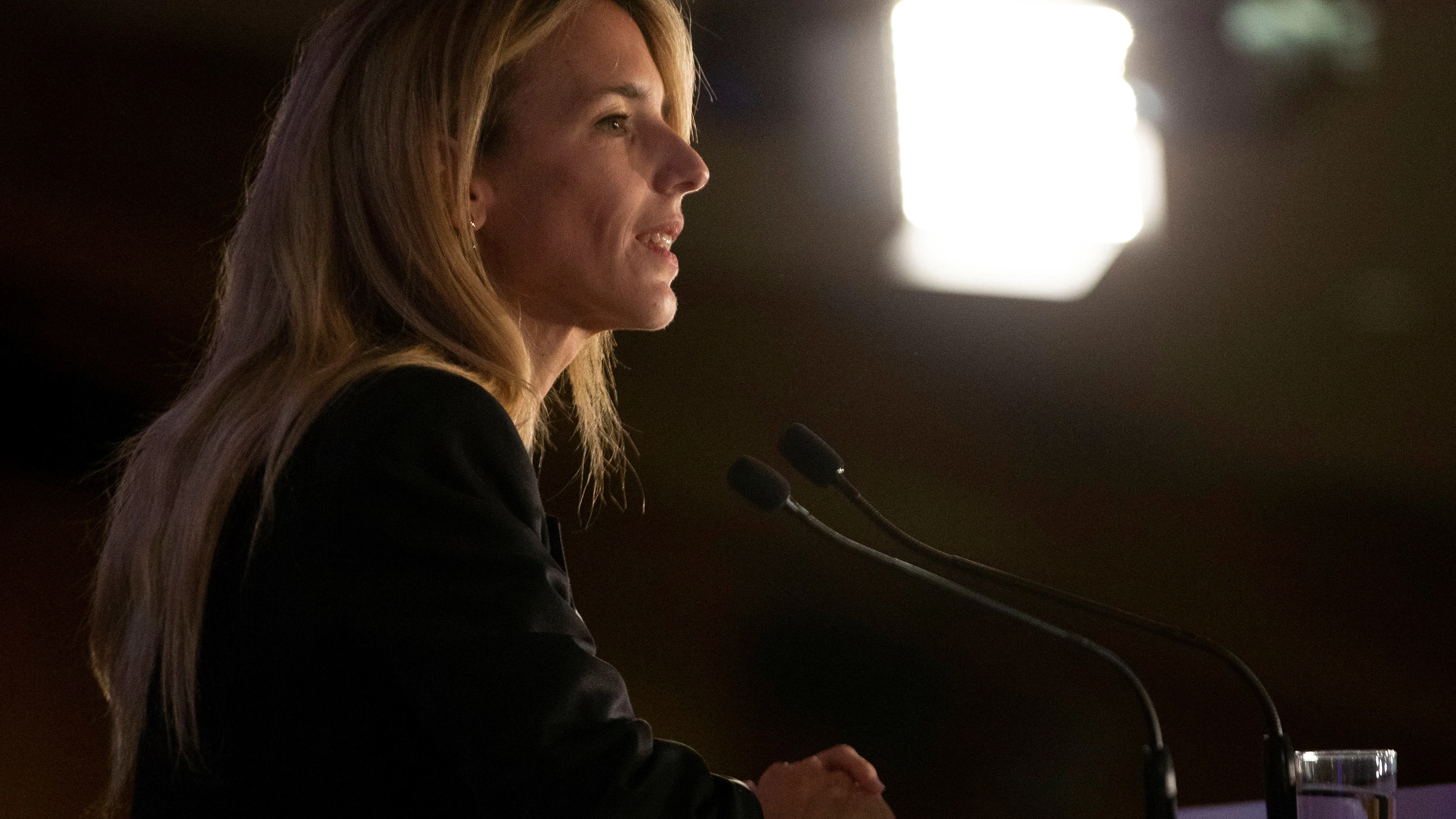 Cayetana Álvarez de Toledo número uno por el PP en Barcelona, durante el acto de presentación de listas del PPC a las Elecciones Generales del 28A