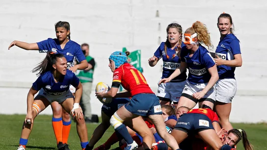 Momento de la final del campeonato de Europa femenino entre España y Países Bajos Momento de la final del campeonato de Europa femenino entre España y Países Bajos