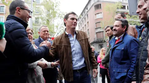 Albert Rivera en la marcha de la 'España Vaciada' Albert Rivera en la marcha de la 'España Vaciada'