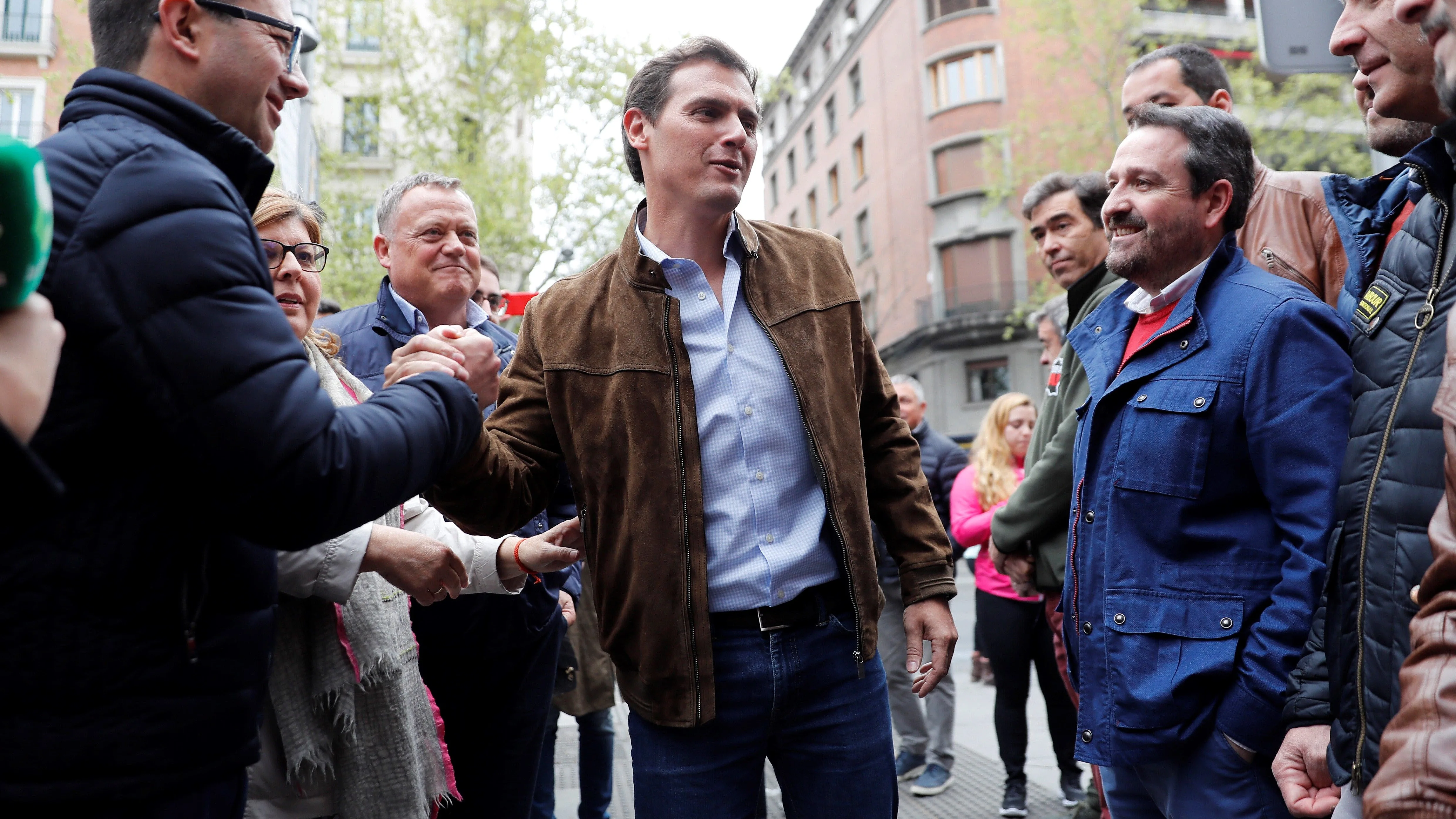 Albert Rivera en la marcha de la 'España Vaciada'