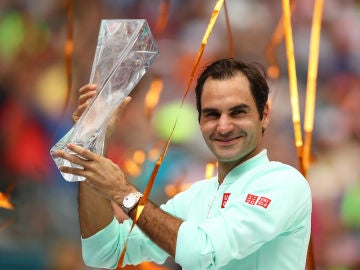 Federer, con el título de Miami Federer, con el título de Miami