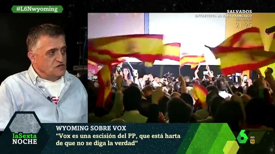 La opinión de Wyoming sobre Vox: "Es sólo una propuesta que nos aproxima a la realidad de donde vivimos" La opinión de Wyoming sobre Vox: "Es sólo una propuesta que nos aproxima a la realidad de donde vivimos"