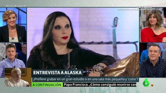 Los inicios de Alaska en la música: ".. Los inicios de Alaska en la música: "..