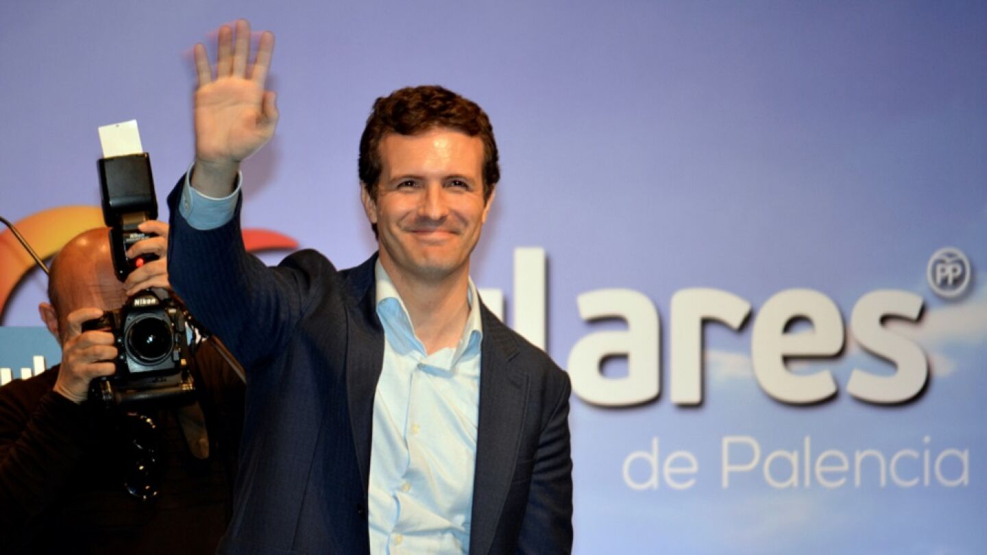Pablo Casado, presidente del PP
