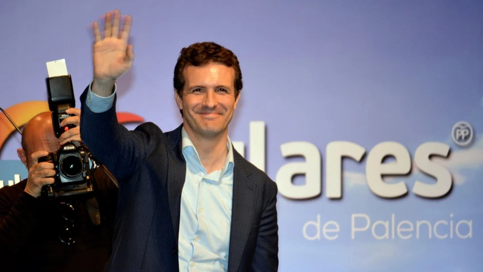 Pablo Casado, presidente del PP