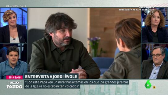 &iquest;Es Francisco un papa 'progre'?, Jordi &Eacute;vole lo desvela tras su entrevista en Salvados