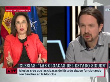El mensaje de Margarita Robles a Pablo Iglesias sobre las cloacas del Estado El mensaje de Margarita Robles a Pablo Iglesias sobre las cloacas del Estado