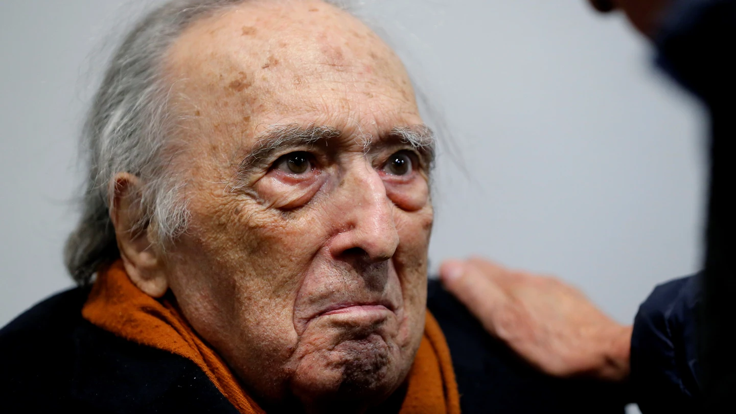 El escritor Rafael Sánchez Ferlosio durante un homenaje en diciembre de 2017 El escritor Rafael Sánchez Ferlosio durante un homenaje en diciembre de 2017