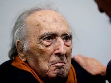 El escritor Rafael Sánchez Ferlosio durante un homenaje en diciembre de 2017 El escritor Rafael Sánchez Ferlosio durante un homenaje en diciembre de 2017