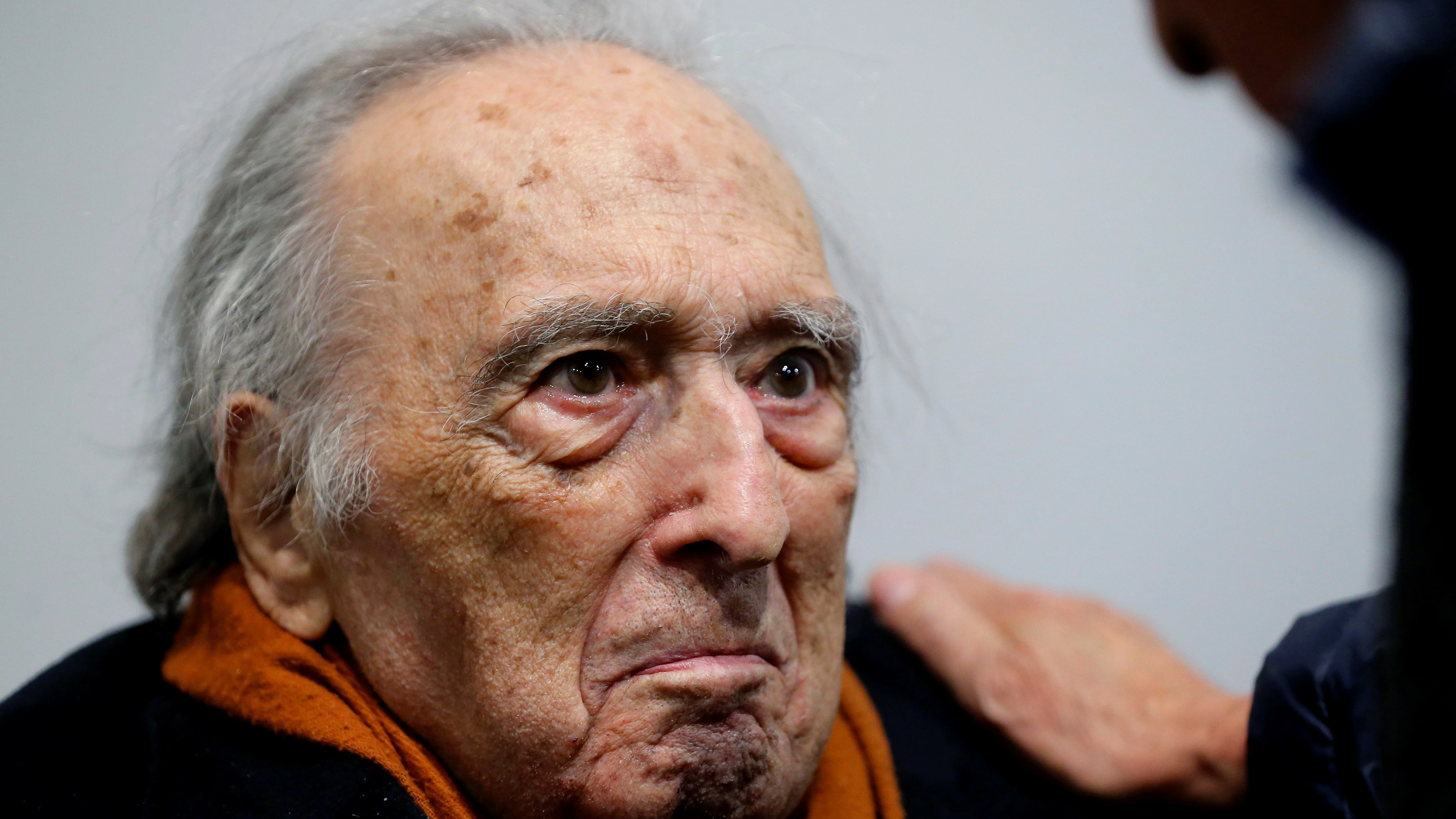 El escritor Rafael Sánchez Ferlosio durante un homenaje en diciembre de 2017 El escritor Rafael Sánchez Ferlosio durante un homenaje en diciembre de 2017