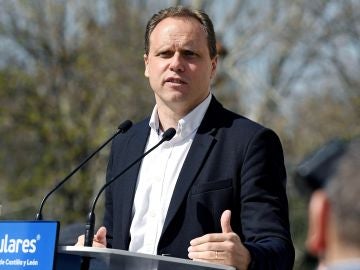 El economista Daniel Lacalle, cuarto en la lista del PP por Madrid al Congreso, en un acto en León El economista Daniel Lacalle, cuarto en la lista del PP por Madrid al Congreso, en un acto en León