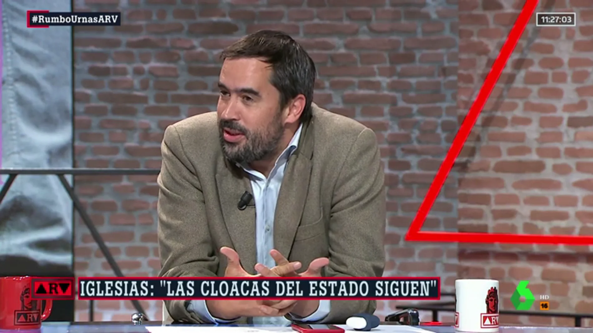 Carlos Cué responde a las críticas de Pablo Iglesias a los medios