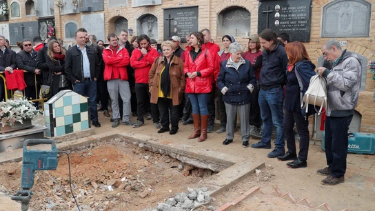Pablo Iglesias acude a la exhumación de una fosa común donde podrían estar los restos de su tío Pablo Iglesias acude a la exhumación de una fosa común donde podrían estar los restos de su tío
