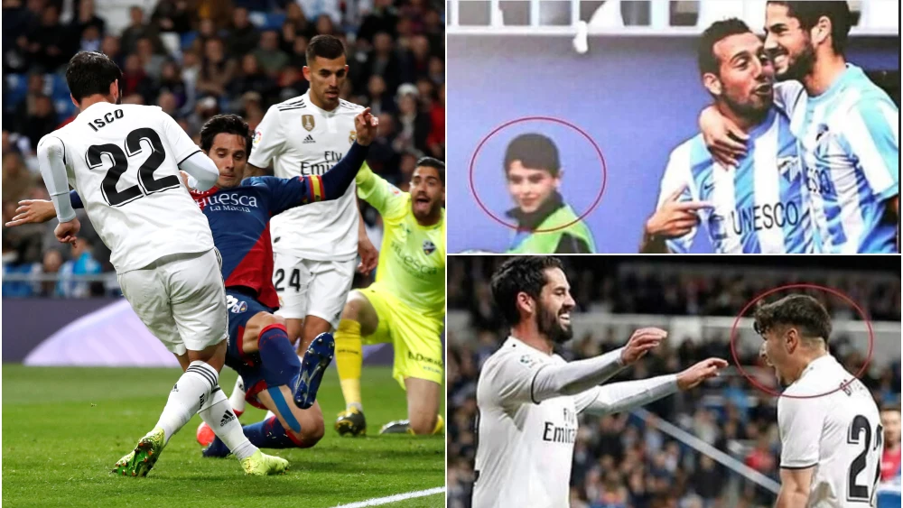 Isco, a Brahim: "Me haces viejo, mamón"