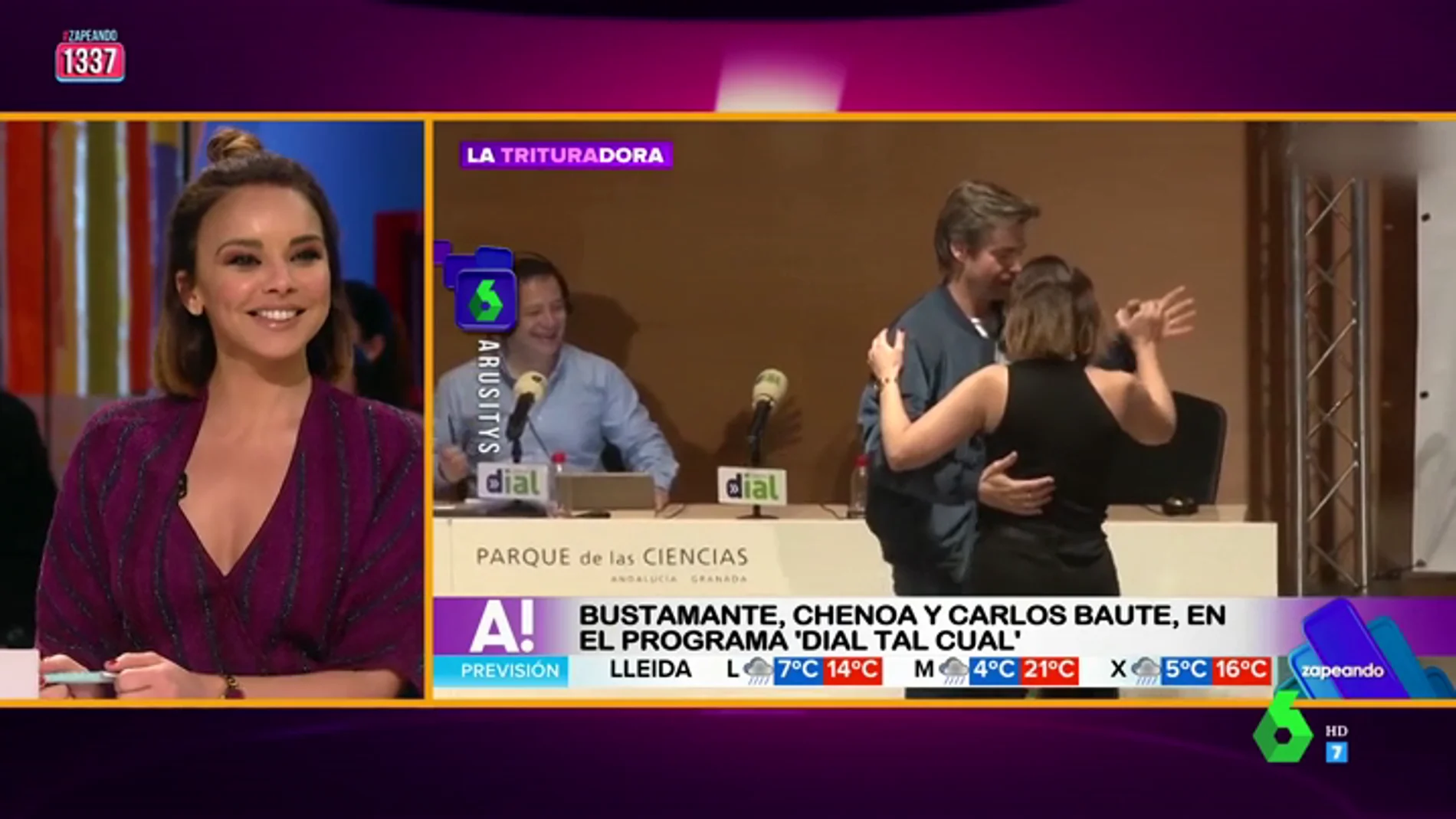 Chenoa se pronuncia sobre su "tonteo" con Carlos Baute: "Le conozco desde hace 18 años y tenemos confianza para bailar así"