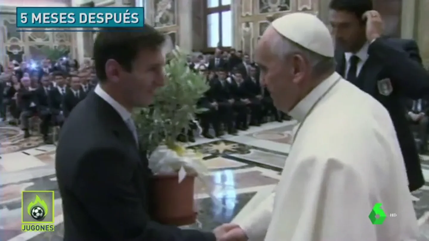 El papa Francisco y Messi, dos argentinos con vidas muy unidas El papa Francisco y Messi, dos argentinos con vidas muy unidas