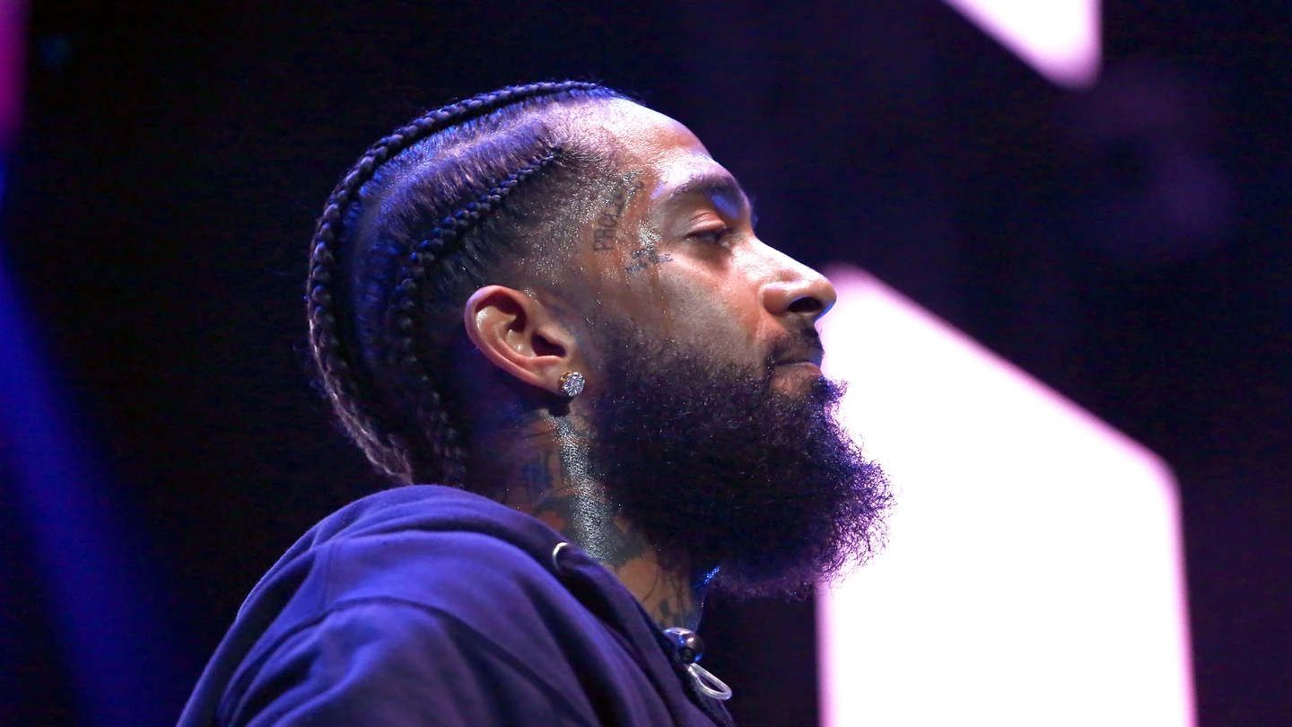 El rapero Nipsey Hussle El rapero Nipsey Hussle