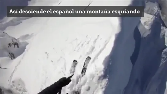 Pone los pelos de punta: el brutal descenso esquiando de Kilian Jornet Pone los pelos de punta: el brutal descenso esquiando de Kilian Jornet