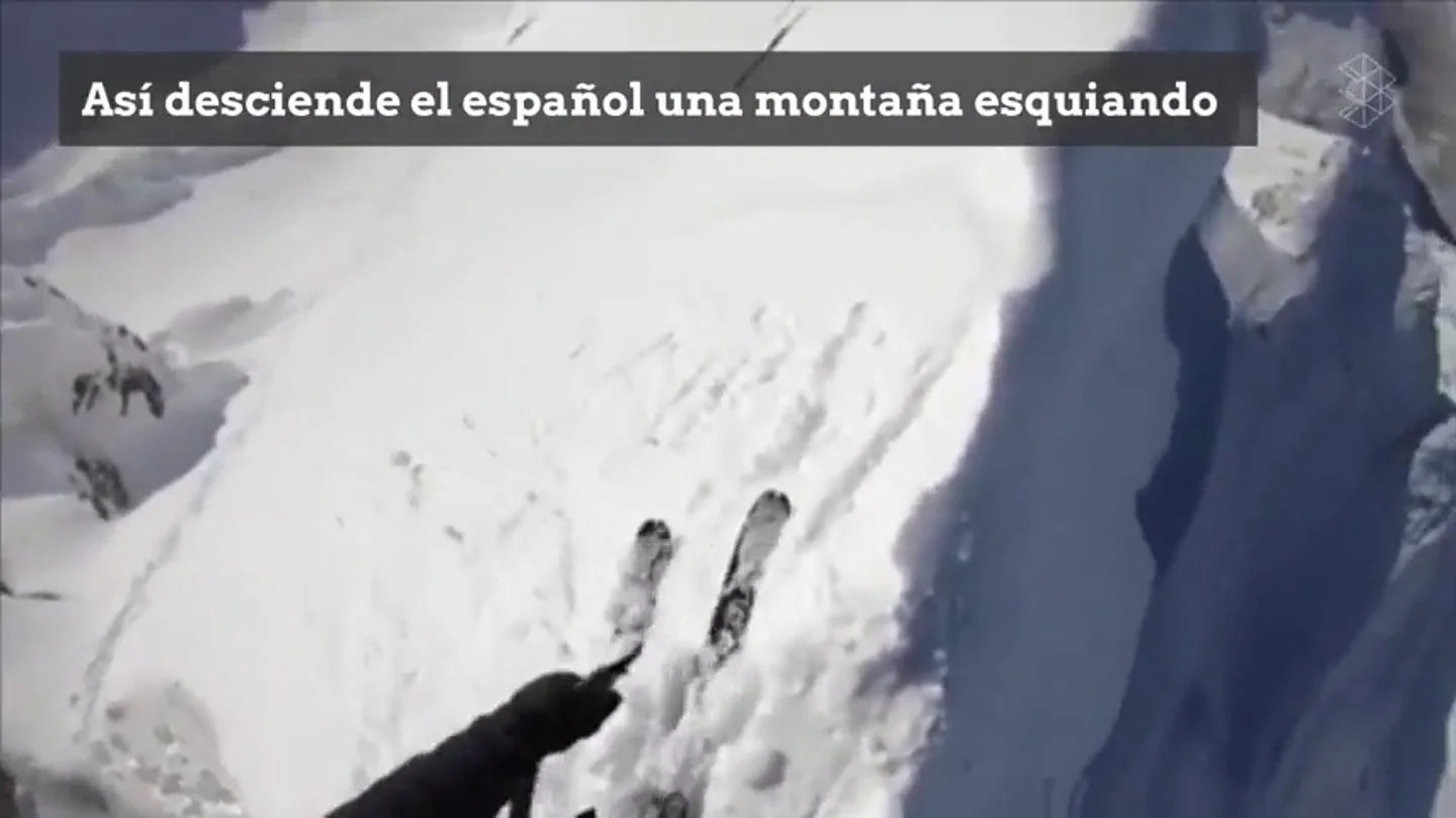 Pone los pelos de punta: el brutal descenso esquiando de Kilian Jornet Pone los pelos de punta: el brutal descenso esquiando de Kilian Jornet