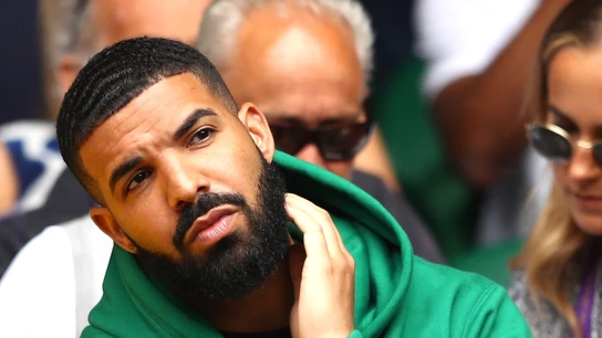Drake durante un partido Drake durante un partido