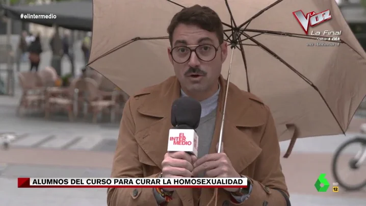 El Intermedio contacta con los alumnos de los cursos para curar la homosexualidad: "Nos han mandado que veamos procesiones de Semana Santa"