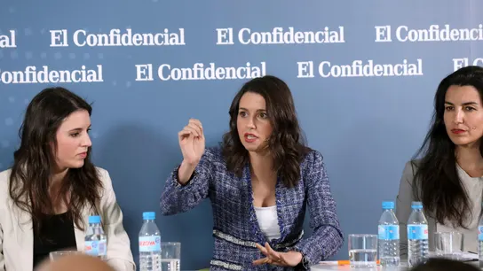 Las candidatas Irene Montero (Podemos) e Inés Arrimadas (Ciudadanos) Las candidatas Irene Montero (Podemos) e Inés Arrimadas (Ciudadanos)
