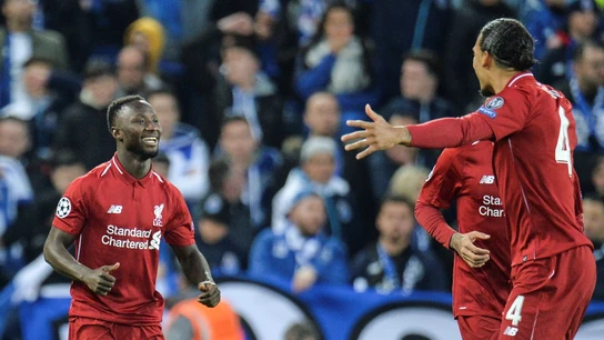 Keita celebra su gol ante el Oporto Keita celebra su gol ante el Oporto