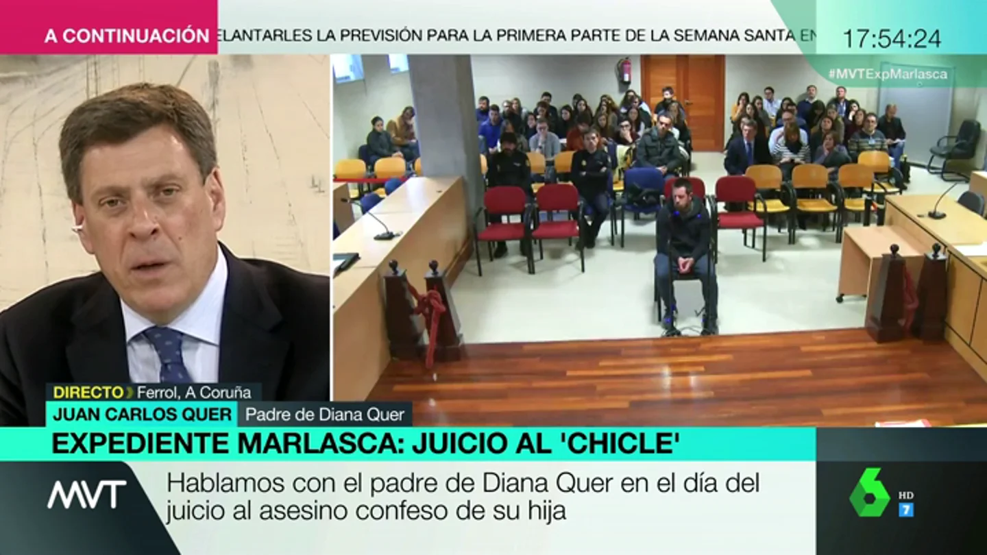 Juan Carlos Quer, tras el juicio a 'El Chicle': "Actúa como un cazador que utiliza a las niñas como algo de usar y tirar" Juan Carlos Quer, tras el juicio a 'El Chicle': "Actúa como un cazador que utiliza a las niñas como algo de usar y tirar"