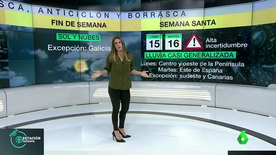 Previsión del tiempo en Semana Santa: ¿Lloverá durante las vacaciones este abril? Previsión del tiempo en Semana Santa: ¿Lloverá durante las vacaciones este abril?