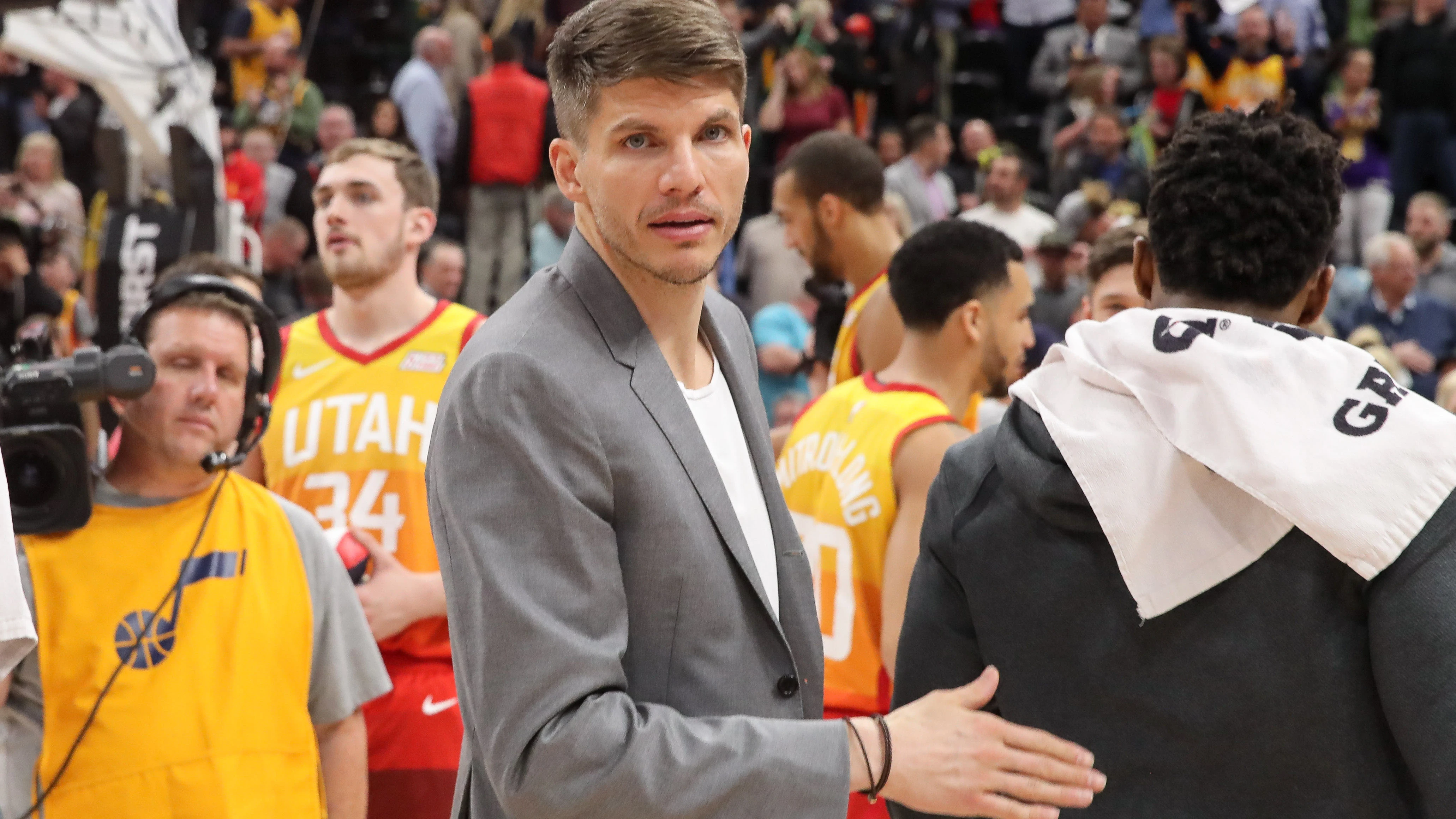 Kyle Korver, jugador de los Utah Jazz