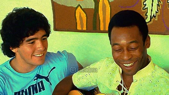 La foto que Maradona ha compartido junto a Pelé La foto que Maradona ha compartido junto a Pelé