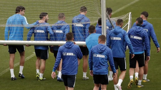 Entrenamiento del Málaga CF Entrenamiento del Málaga CF