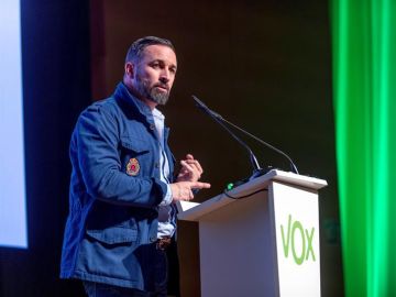 El presidente de Vox, Santiago Abascal El presidente de Vox, Santiago Abascal