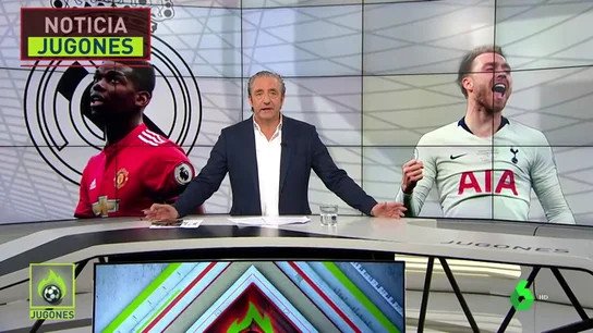 Eriksen es el plan B por si no llega Pogba Eriksen es el plan B por si no llega Pogba