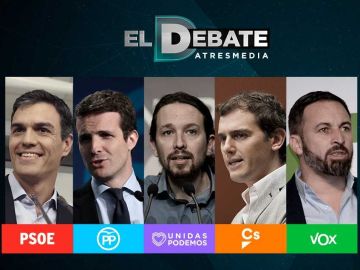 Los candidatos debaten en Atresmedia Los candidatos debaten en Atresmedia