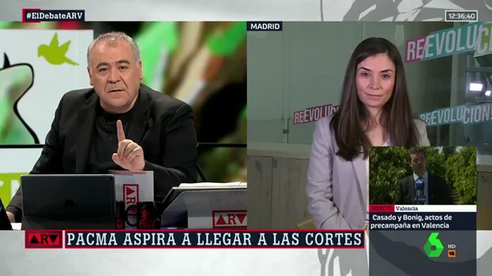 Laura Duarte, candidata de Pacma Laura Duarte, candidata de Pacma