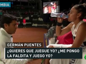 El polémico trato de su entrenador a la tenista Sara Sorribes: &quot;Reviéntate la cabeza con esto&quot;