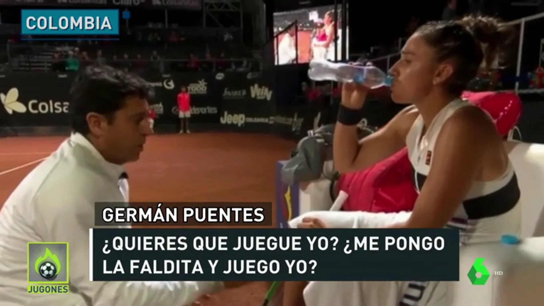 El polémico trato de su entrenador a la tenista Sara Sorribes: "Reviéntate la cabeza con esto"