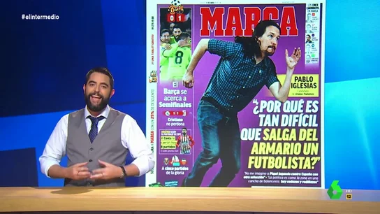 Dani Mateo destapa la rivalidad deportiva entre Pablo Iglesias y Albert Rivera Dani Mateo destapa la rivalidad deportiva entre Pablo Iglesias y Albert Rivera