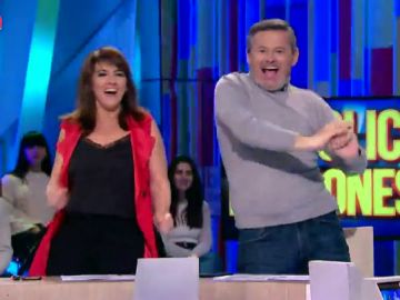 Llum Barrera y Miki Nadal se arrancan a bailar al ritmo de 'Uptown Funk' Llum Barrera y Miki Nadal se arrancan a bailar al ritmo de 'Uptown Funk'