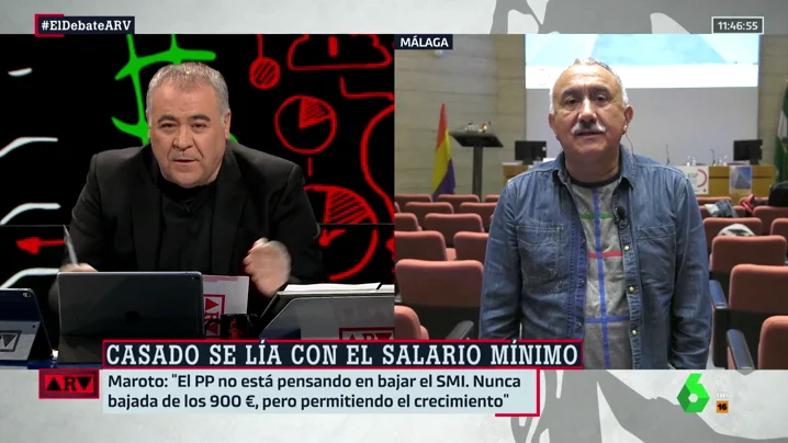 El secretario general de UGT, Pepe Álvarez