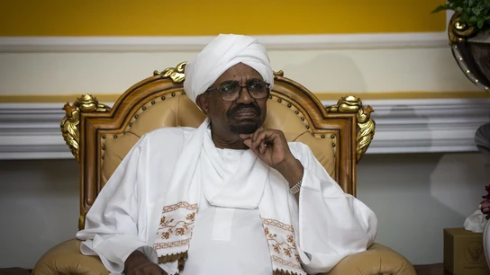 El presidente sudanés Omar al Bashir. El presidente sudanés Omar al Bashir.