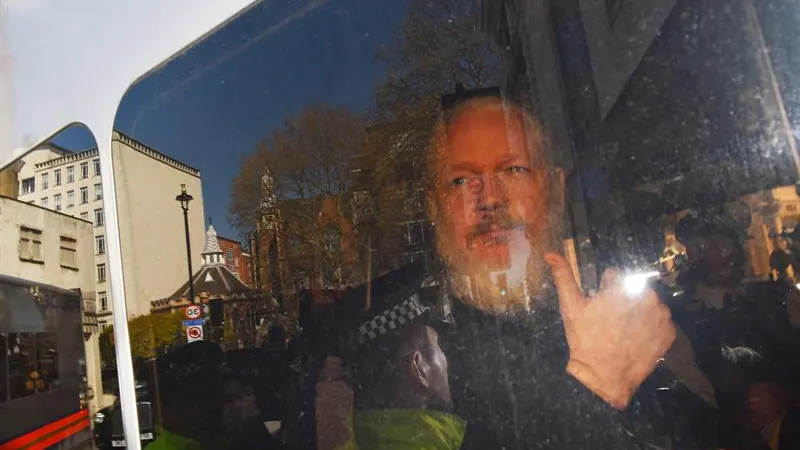 El fundador de WikiLeaks, Julian Assange