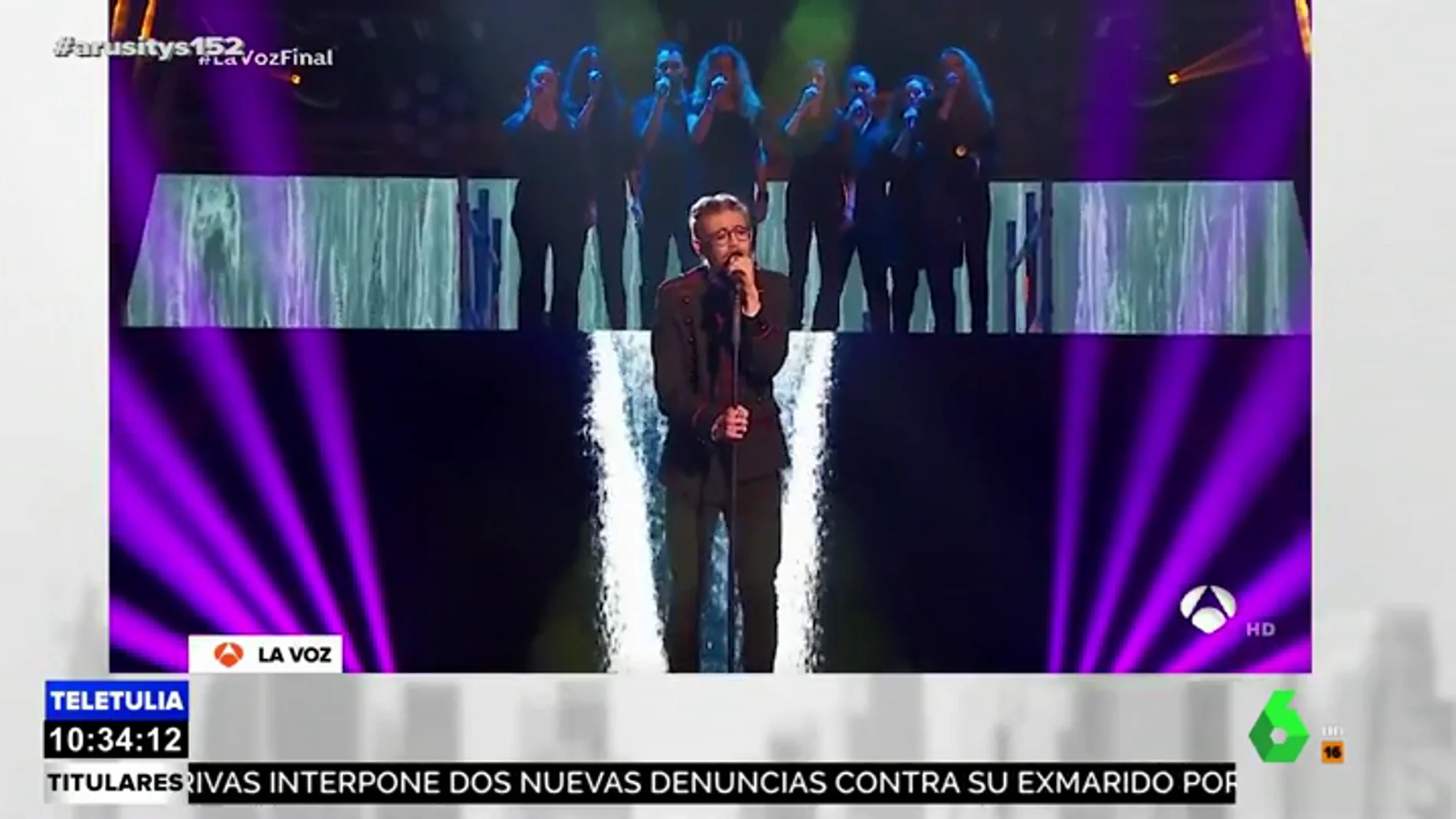 Esta es la espectacular actuación de Andrés cantando 'When a man loves a woman' que le convirtió en ganador de 'La Voz'