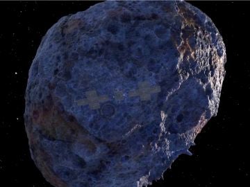 Recreación de Psyche, el mayor asteroide metálico del Sistema Sola