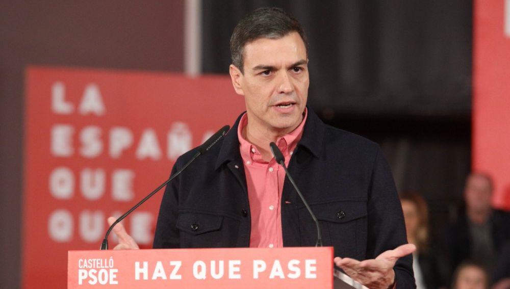 El líder del PSOE, Pedro Sánchez. 