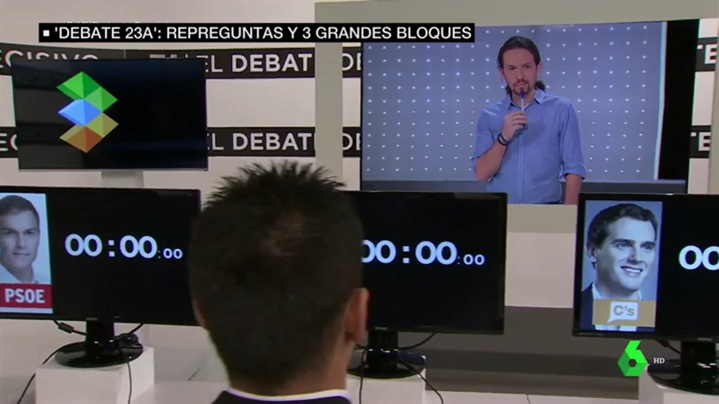 'El Debate 23A': los candidatos no podrán usar dispositivos electrónicos 'El Debate 23A': los candidatos no podrán usar dispositivos electrónicos